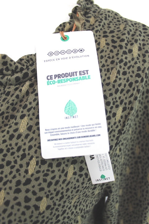 Top fluide manches longues Bonobo taille S NEUF