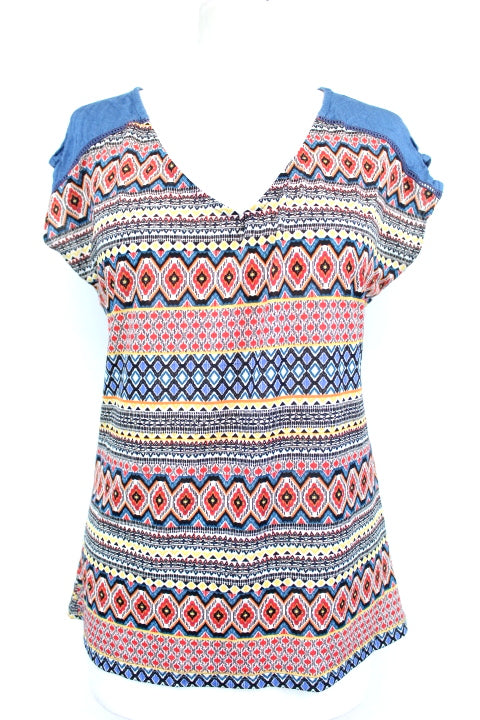 Top imprimé BREAL taille 1 Orleans - Occasion - Friperie en ligne