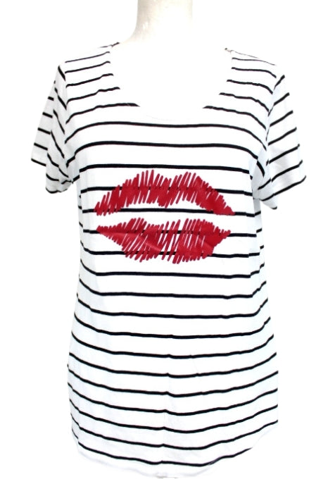 Top imprimé Camaïeu taille XL - seconde main - friperie