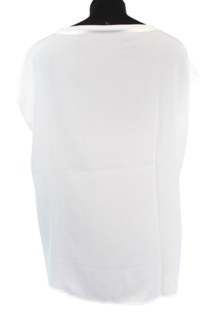 Top léger à sequins argentés CAROLL Taille 2 - Vêtement de seconde main - Friperie en ligne