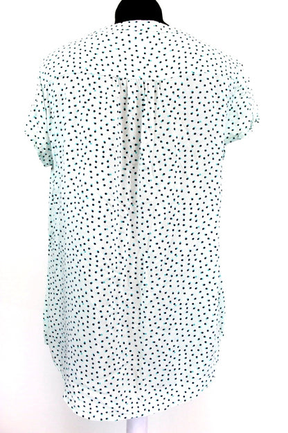 Top manches courtes et col V Camaïeu taille L