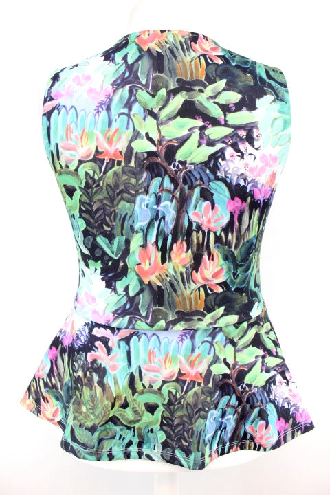 Top sans manches à couleurs vives H&M taille L