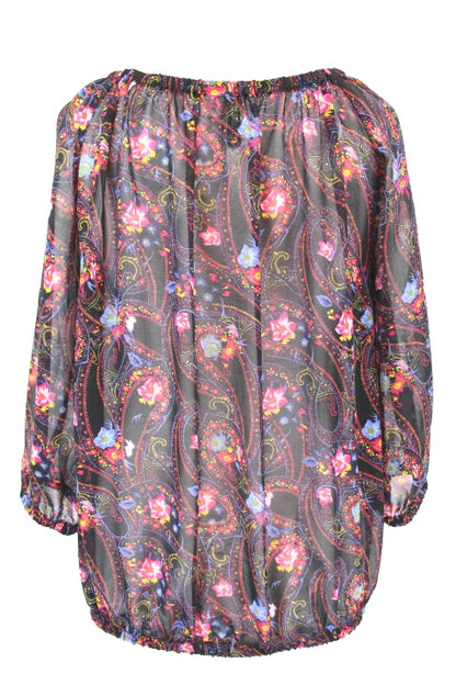 Top transparent H&M Taille 36 - Friperie seconde main