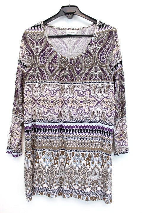Tunique imprimée C&A Taille 42-friperie occasion seconde main