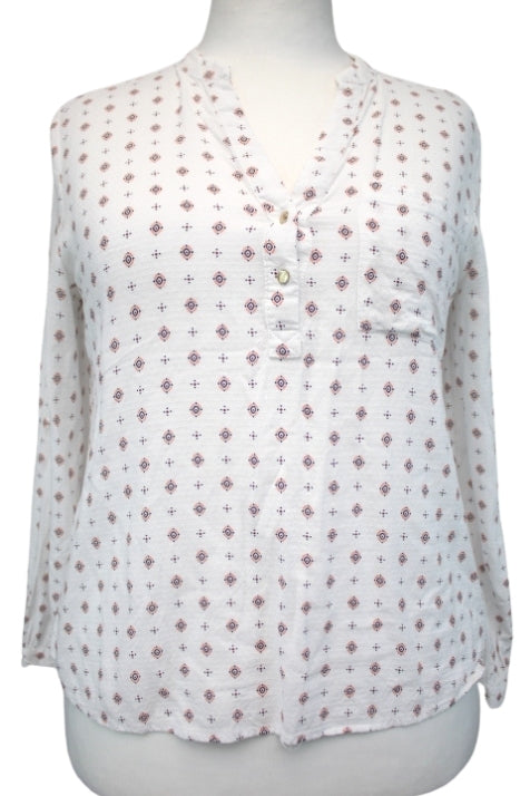 Tunique motifs géométriques CACHE CACHE taille XL - Vêtement de seconde main - Friperie en ligne
