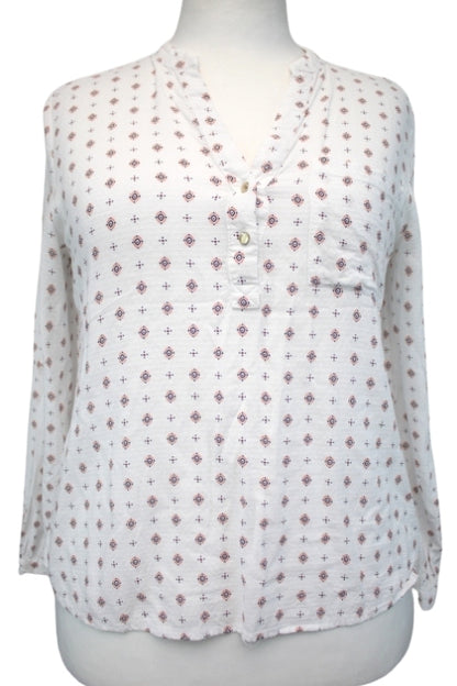 Tunique motifs géométriques CACHE CACHE taille XL - Vêtement de seconde main - Friperie en ligne