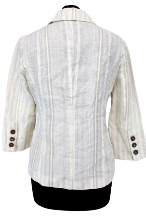 Veste 83 % lin Caroll taille 40