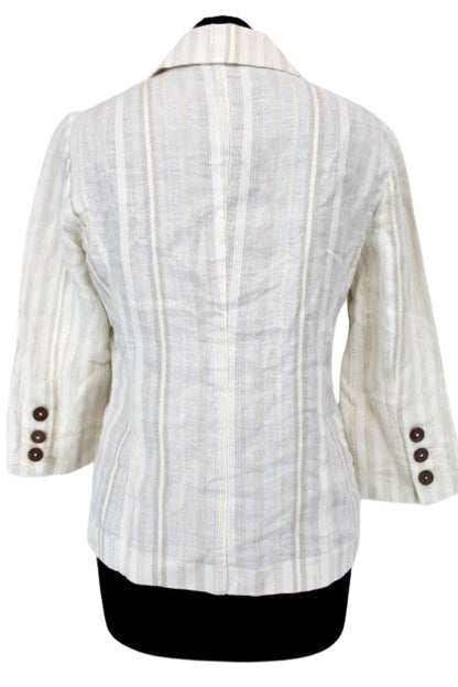 Veste 83 % lin Caroll taille 40