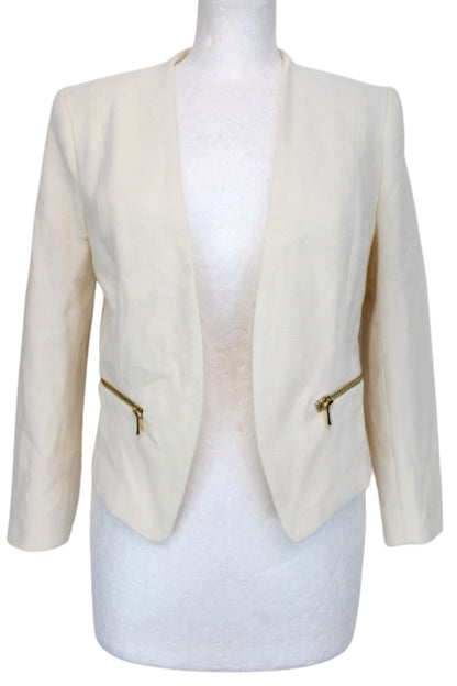 Veste avec zip dorsal fantaisie H&M taille 36 - friperie femmes, vêtements d'occasion, seconde main