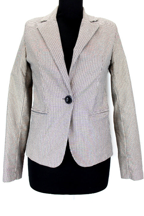 Veste blazer à boutonnage unique New Collection taille 36 - friperie femmes, vêtements d'occasion, seconde main