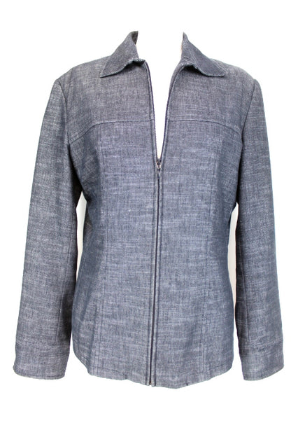 Veste bleue CAROLL Taille S - orléans - friperie