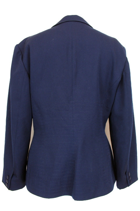 Veste cintrée - Fausses poches - Boutons sur les manches - Ambiance Paris - Taille 40 - Friperie - Seconde main