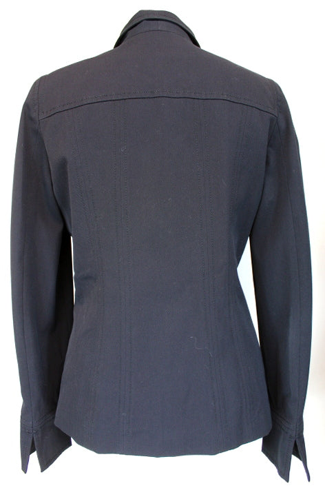 Veste contemporaine noire Alain Manoukian taille 36