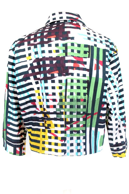 Veste courte colorée NEUVE Aventures des Toiles taille 34