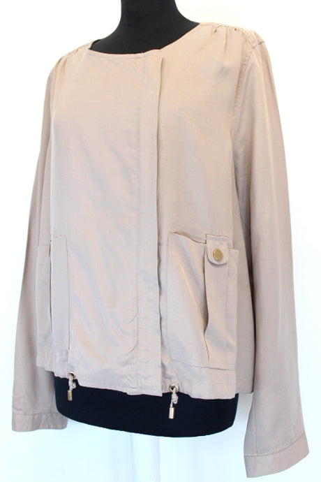 Veste droite beige Naf Naf taille 44