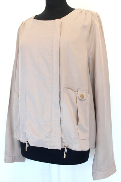 Veste droite beige Naf Naf taille 44