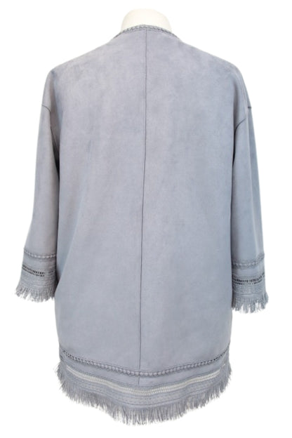 Veste élégante - Broderies et franges - Poches avant - ZARA - Taille XS - Friperie - Seconde main
