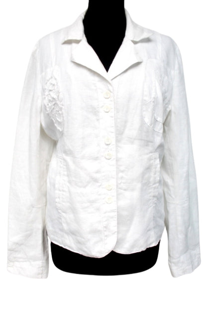 Veste en lin PHILDAR taille 42 - seconde main - friperie