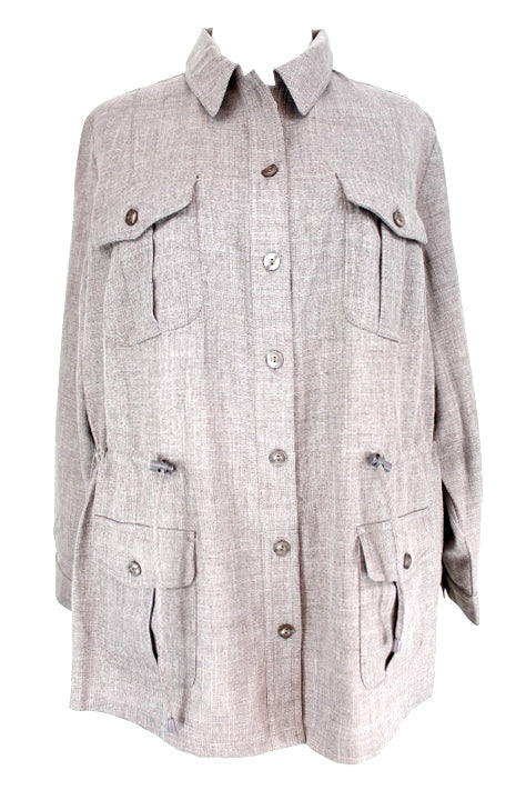 Veste légère avec poches apparentes Collection L Taille 52 - recyclerie - orléans