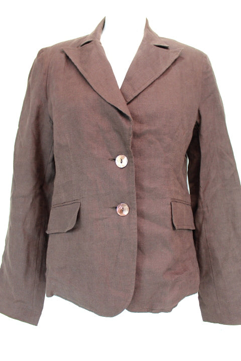 Veste légère en lin Bernardi taille 46-friperie occasion seconde main