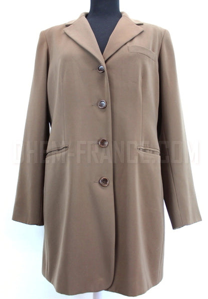 GERARD DAREL Veste longue marron taille 40
