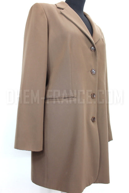 Veste longue marron Gérard Darel taille 40