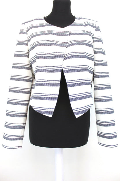 Veste ouverte à rayure CAMAÏEU taille 42