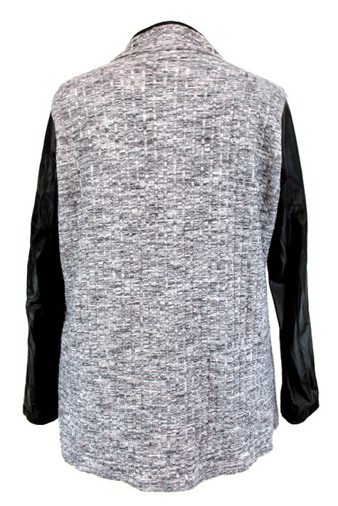 Veste ouverte bi-matière Mim taille 42