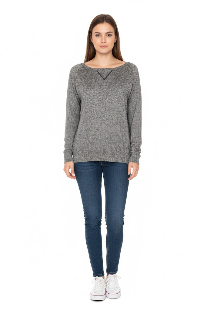Top/T-shirt MISS LIBERTO Taille 36 / S Gris