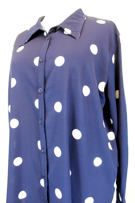 Chemise à pois Shein taille 46