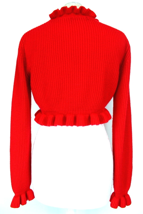 Shein pull rouge sale