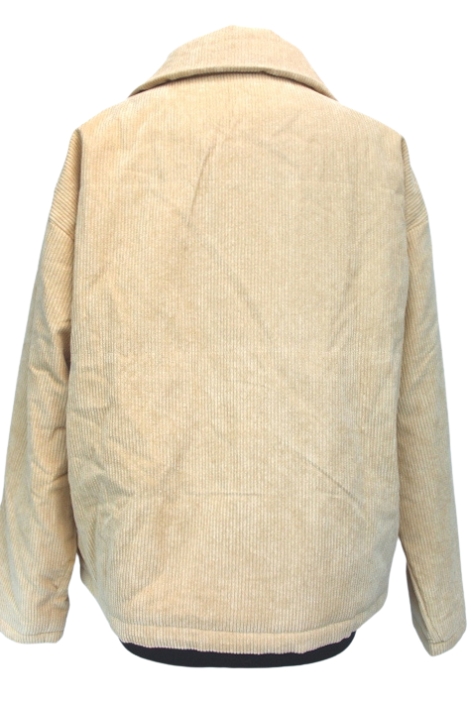 Blouson en velours - Fermeture éclaire et poches avants - SHEIN - Taille S - Friperie - Seconde main