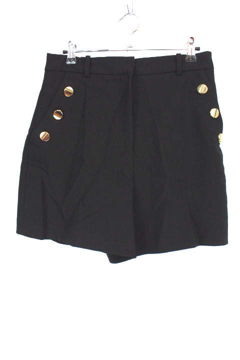 Short avec gros boutons dorés Zara taille M - friperie femmes, vêtements d'occasion, seconde main