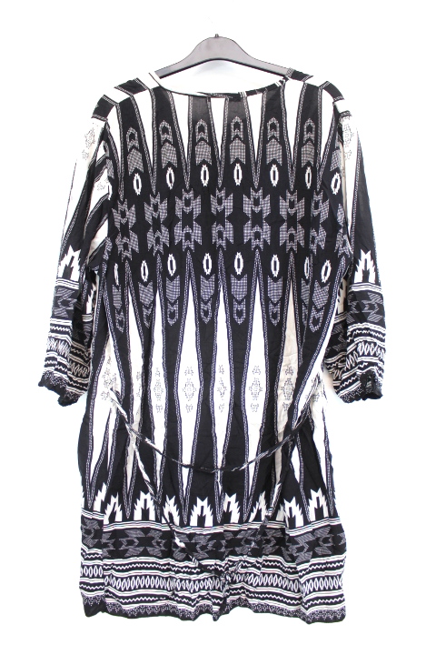 Robe tunique motifs ethniques Mei Na taille XL