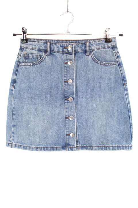 Jupe en jeans boutonnée CACHE CACHE taille 34 Orléans -Occasion - Friperie en ligne