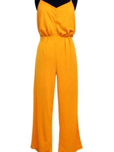 Combi-pantalon à bretelles et fluide ESMARA taille 44 - Vêtement de seconde main - Friperie en ligne
