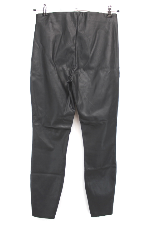 Pantalon coupe carotte en similicuir avec poches VILA taille 42/44 - Vêtement de seconde main - Friperie en ligne