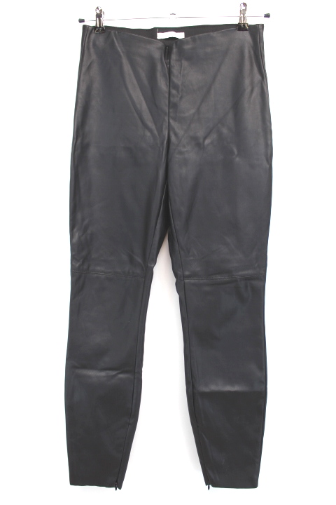 Pantalon coupe carotte en similicuir avec poches VILA taille 42/44 - Vêtement de seconde main - Friperie en ligne