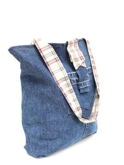 Sac fourre tout en jeans style décontracté Orléans - Occasion - Friperie en ligne