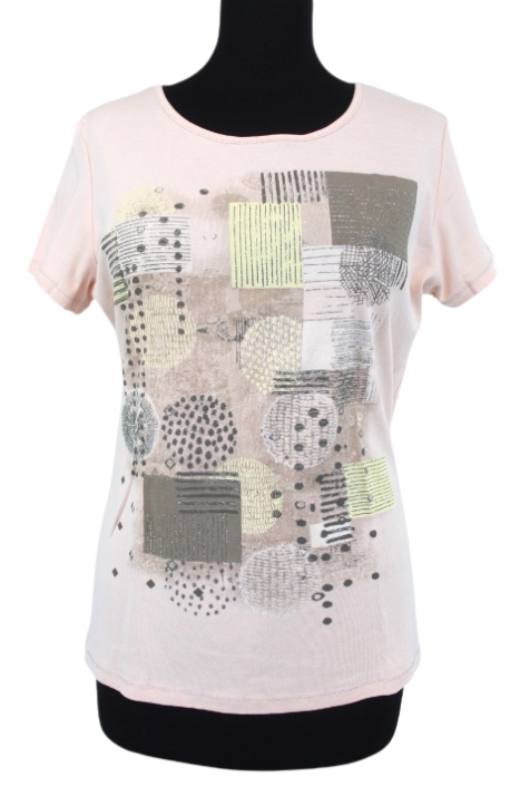 Tee-shirt en coton imprimé brillant ARMAND THIERY taille 3 Orléans - Occasion - Friperie en ligne