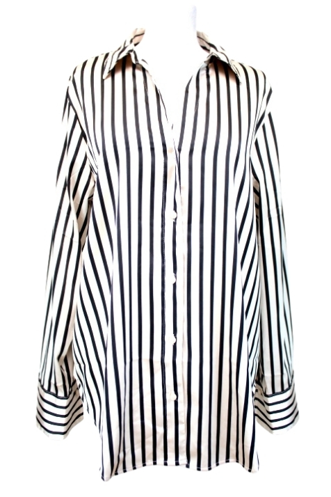 Chemise droite et longue H&M taille M - Vêtement de seconde main - Friperie en ligne