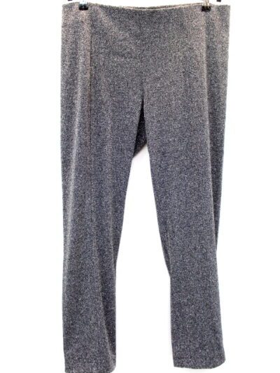 Pantalon droit argenté avec ceinture élastique, sans poche H&M taille XL - Vêtement de seconde main - Friperie en ligne