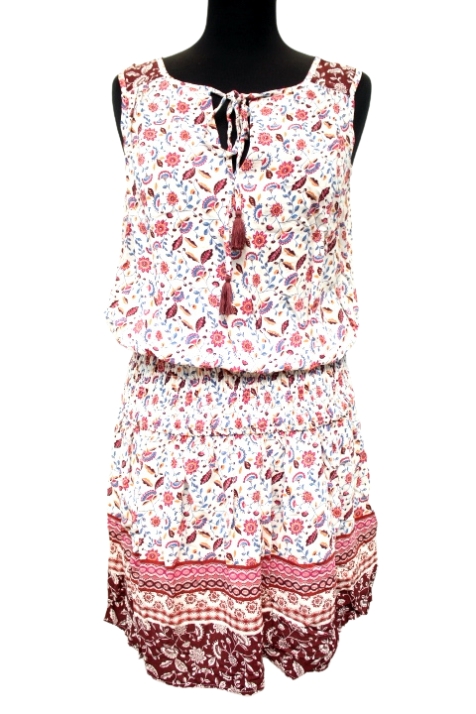 Robe à motif floral ETAM taille 38 - seconde main - friperie