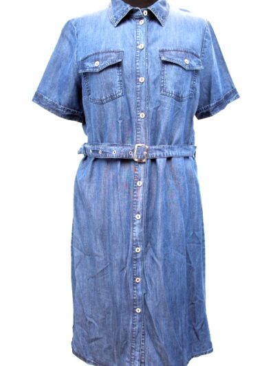 Robe chemise effet jean DAMART taille 42 - seconde main - friperie