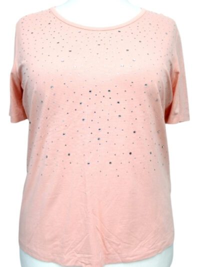 Tee-shirt à strass C&A taille M - seconde main - friperie