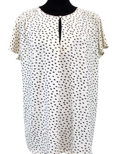 Top en crêpe avec manches évasées H&M taille XL - Vêtement de seconde main - Friperie en ligne