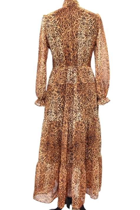 Robe longue à imprimé animal GÉRARD DAREL taille 36