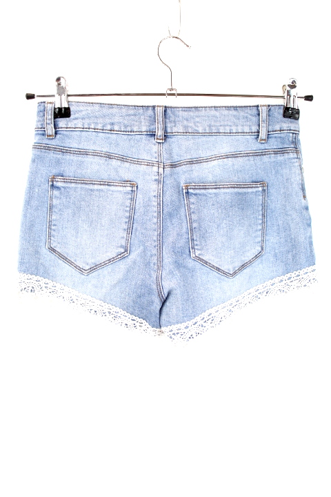 Short jeans dentelle CACHE CACHE taille M