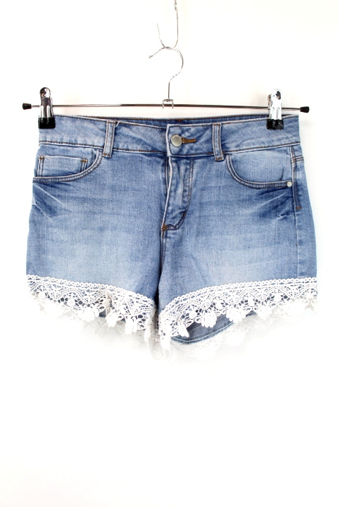 Short jeans dentelle CACHE CACHE taille M Orléans - Occasion - Friperie en ligne